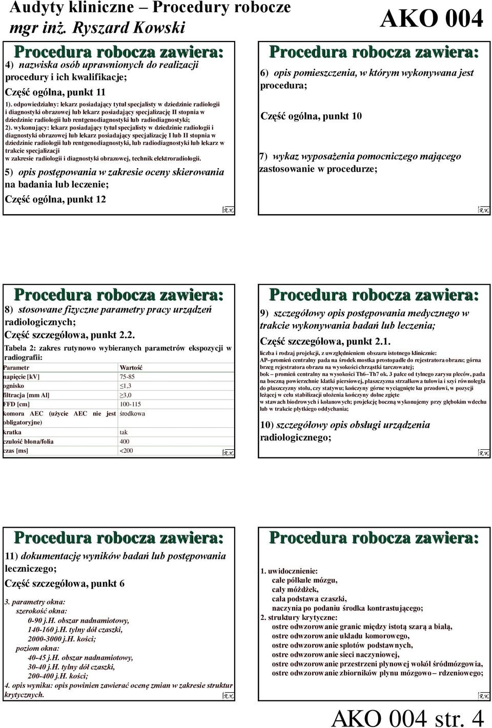 lub radiodiagnostyki; 2).