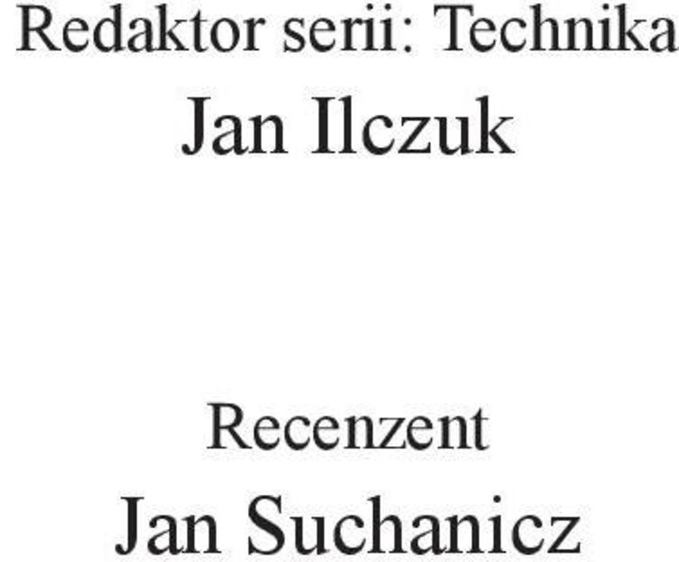 Technika Jan