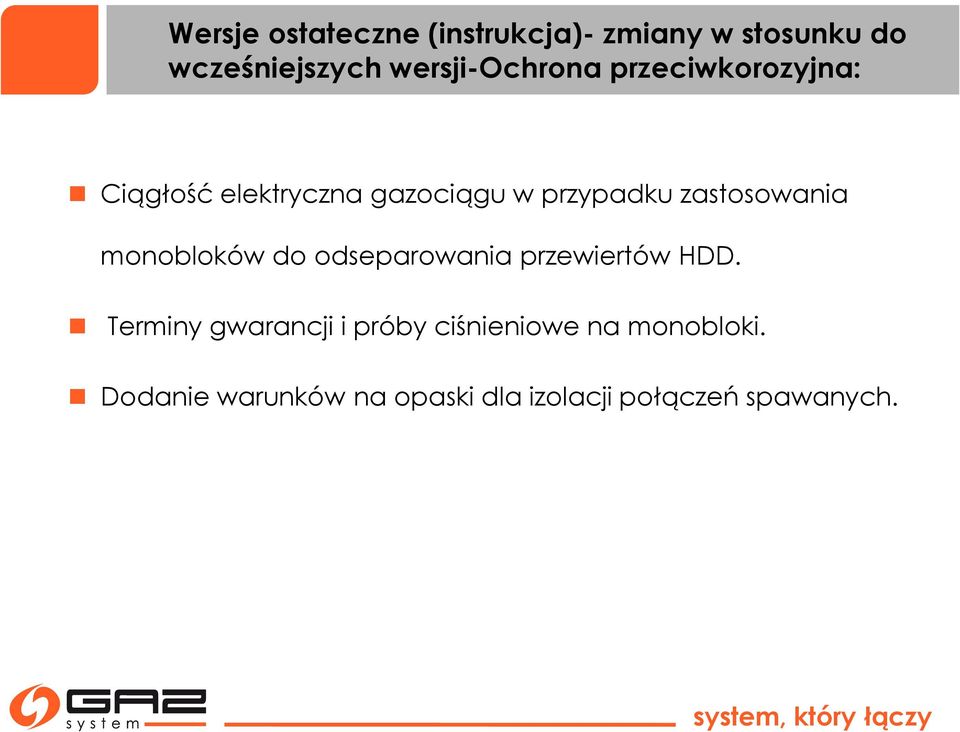 zastosowania monobloków do odseparowania przewiertów HDD.