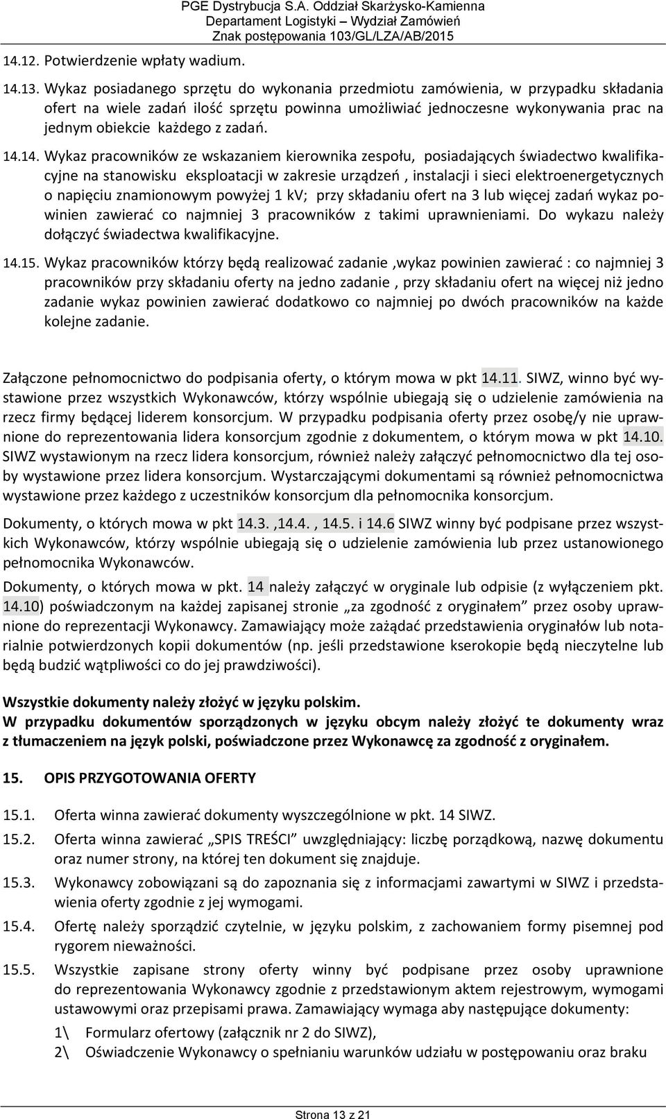 zadań. 14.