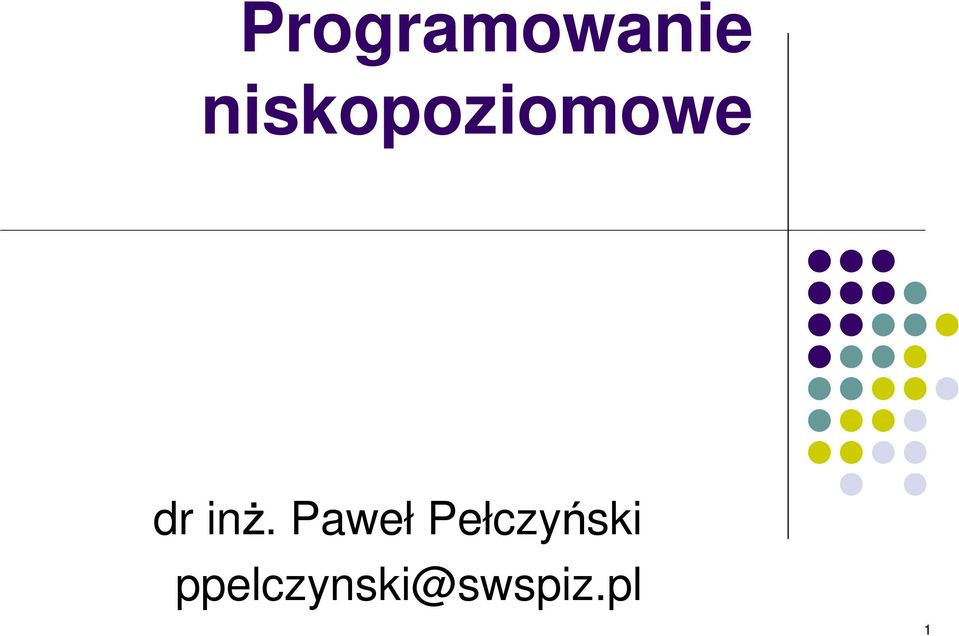 inż. Paweł