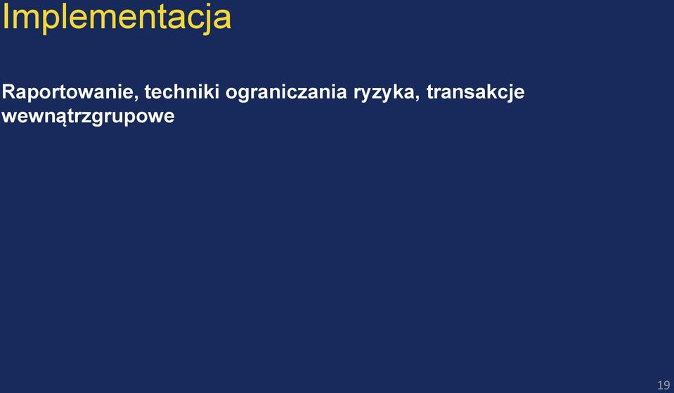 techniki ograniczania