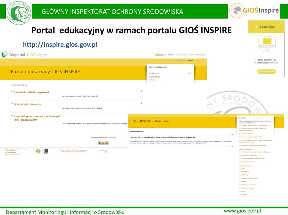 GIOŚ INSPIRE