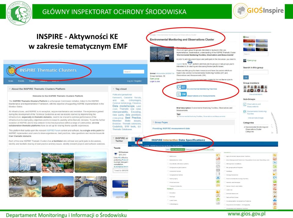 INSPIRE - Aktywności