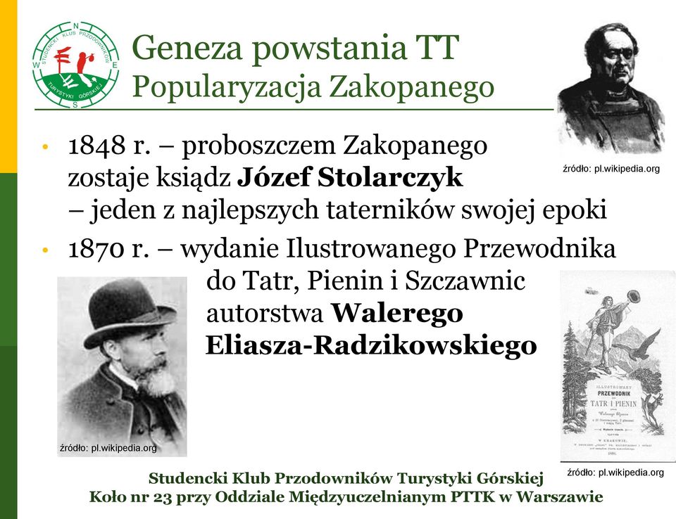 najlepszych taterników swojej epoki 1870 r.