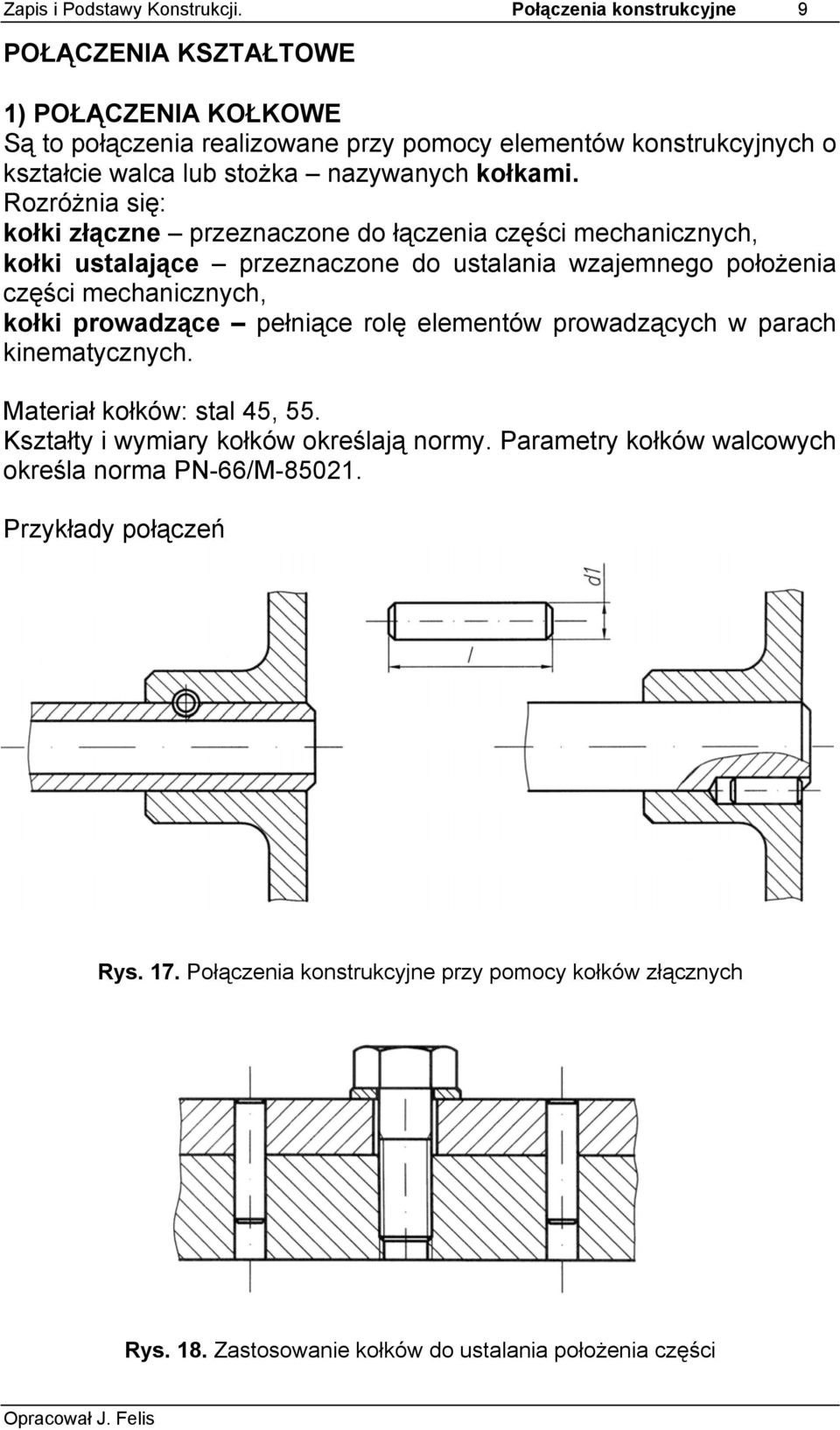 kołkami.