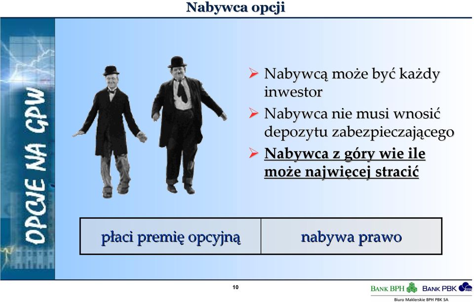 zabezpieczającego Nabywca z góry wie ile