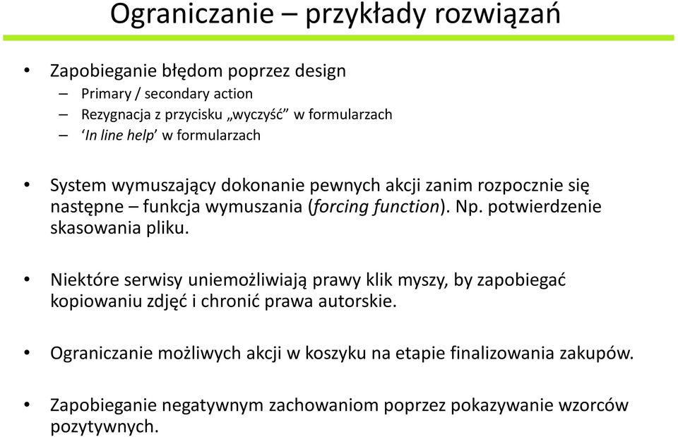 potwierdzenie skasowania pliku. Niektóre serwisy uniemożliwiają prawy klik myszy, by zapobiegać kopiowaniu zdjęć i chronić prawa autorskie.