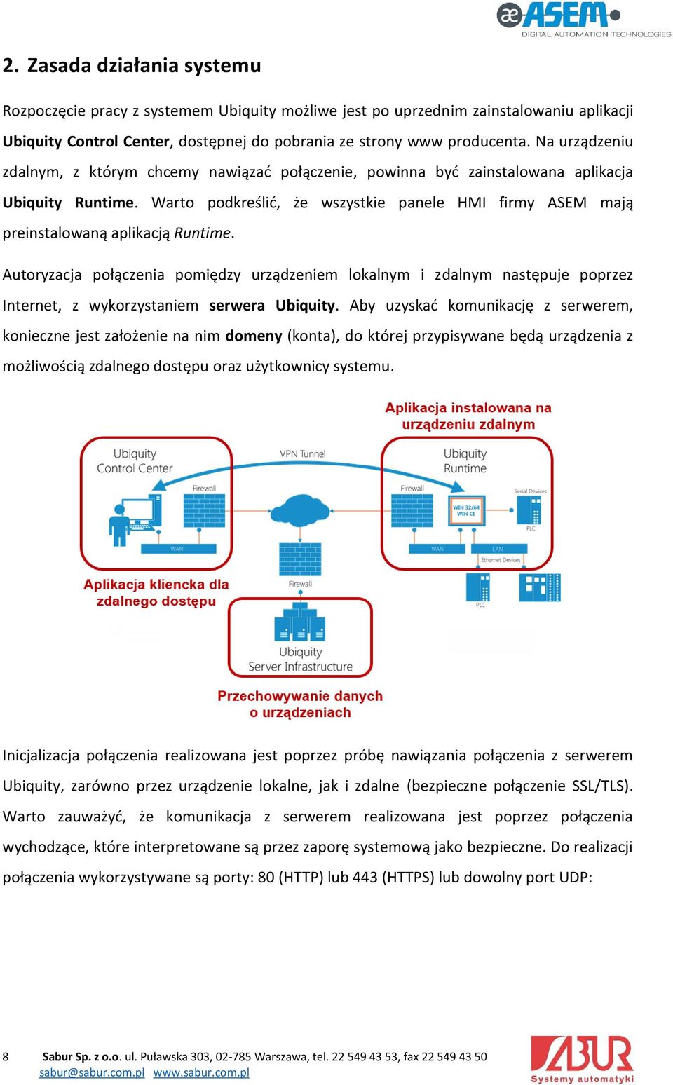 Warto podkreślić, że wszystkie panele HMI firmy ASEM mają preinstalowaną aplikacją Runtime.