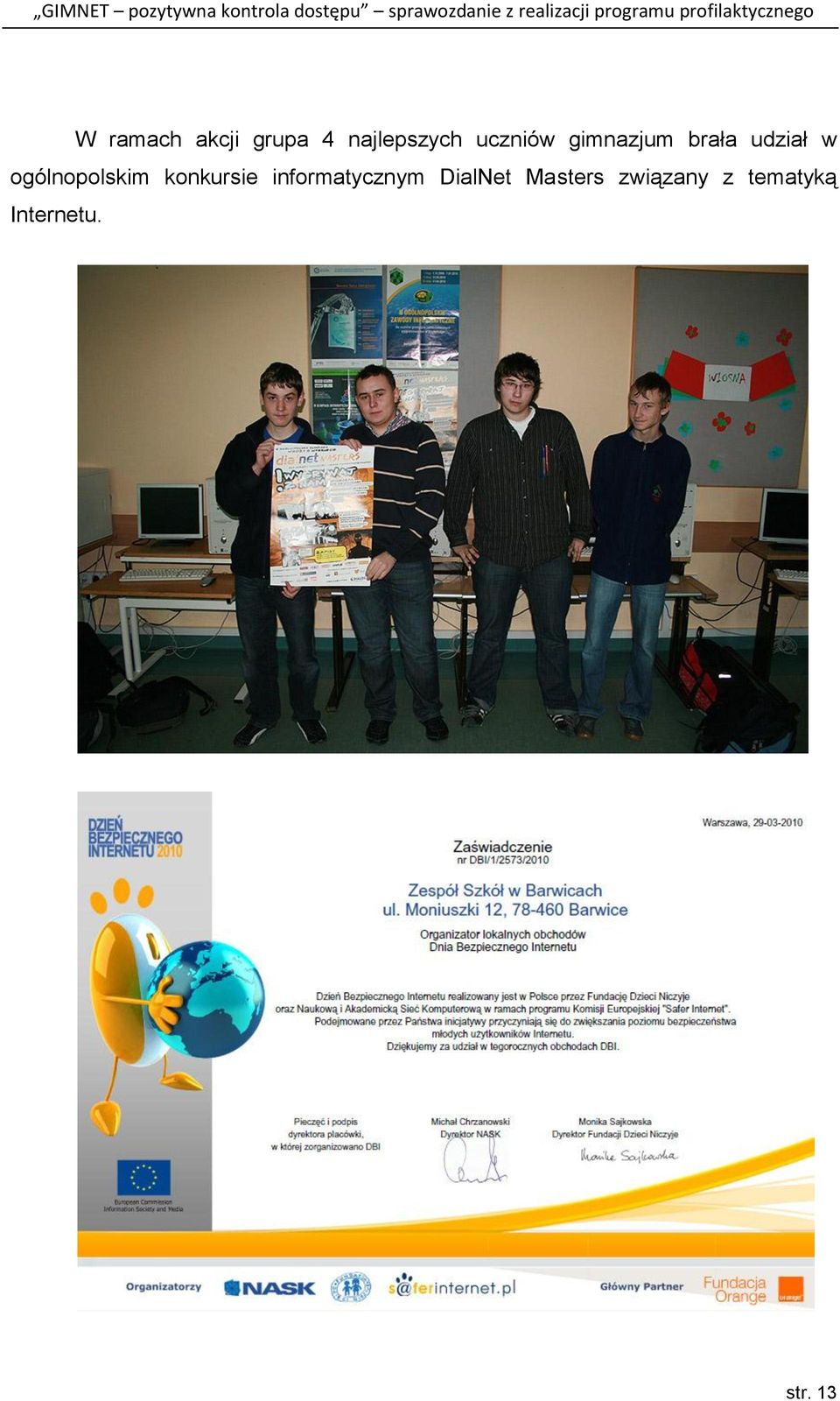 ogólnopolskim konkursie informatycznym