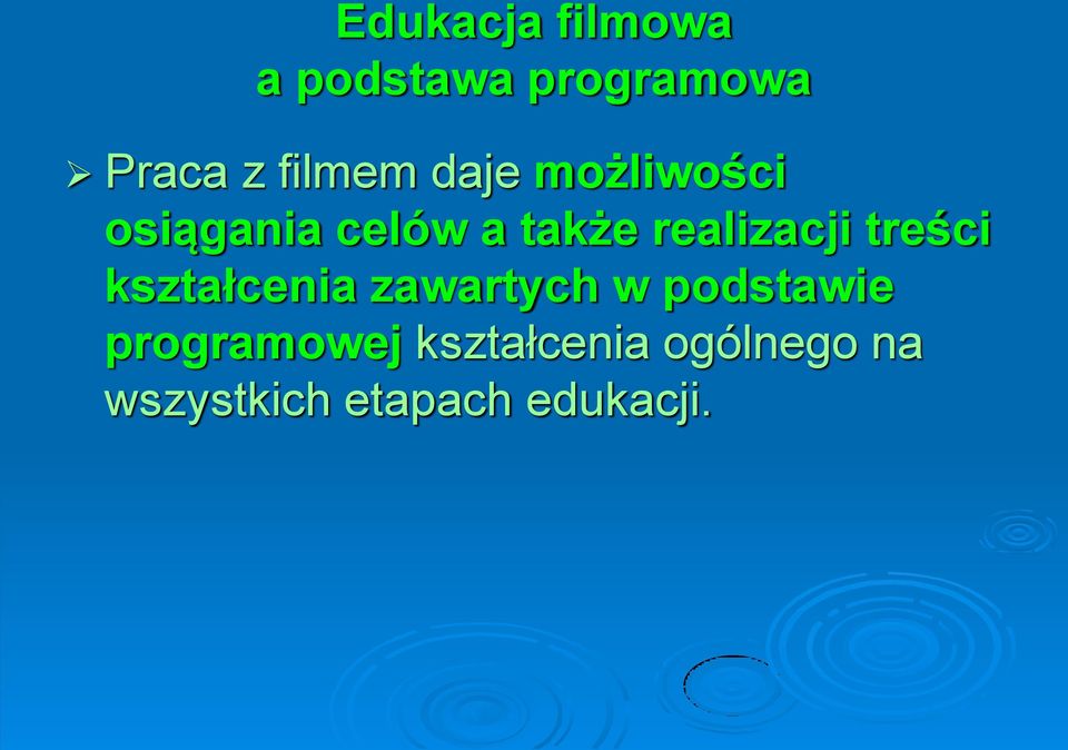 realizacji treści kształcenia zawartych w podstawie