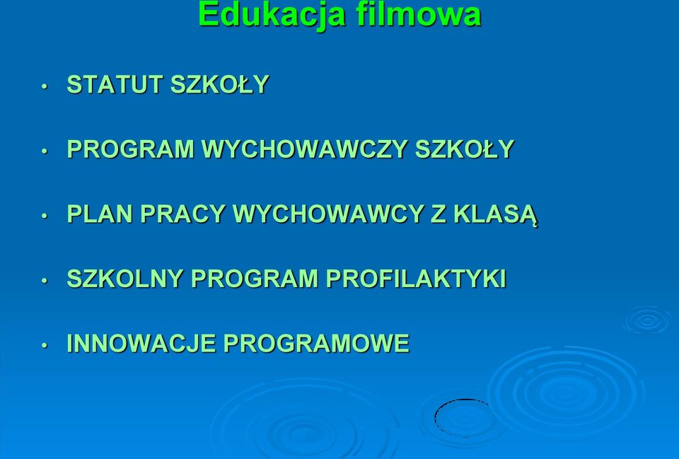 PRACY WYCHOWAWCY Z KLASĄ SZKOLNY