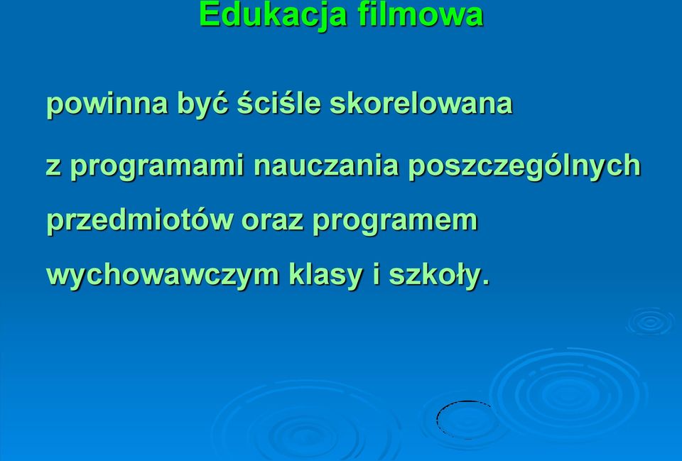 poszczególnych przedmiotów oraz