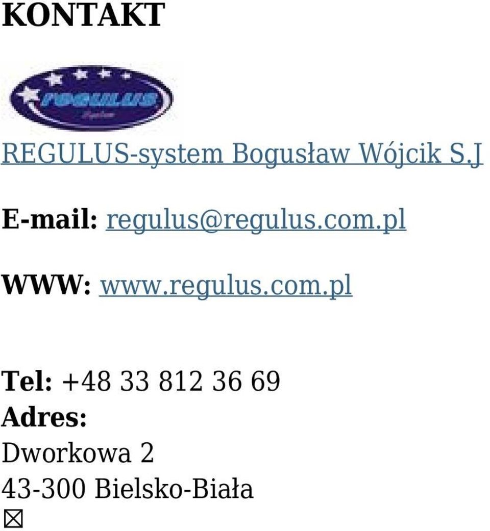 pl WWW: www.regulus.com.