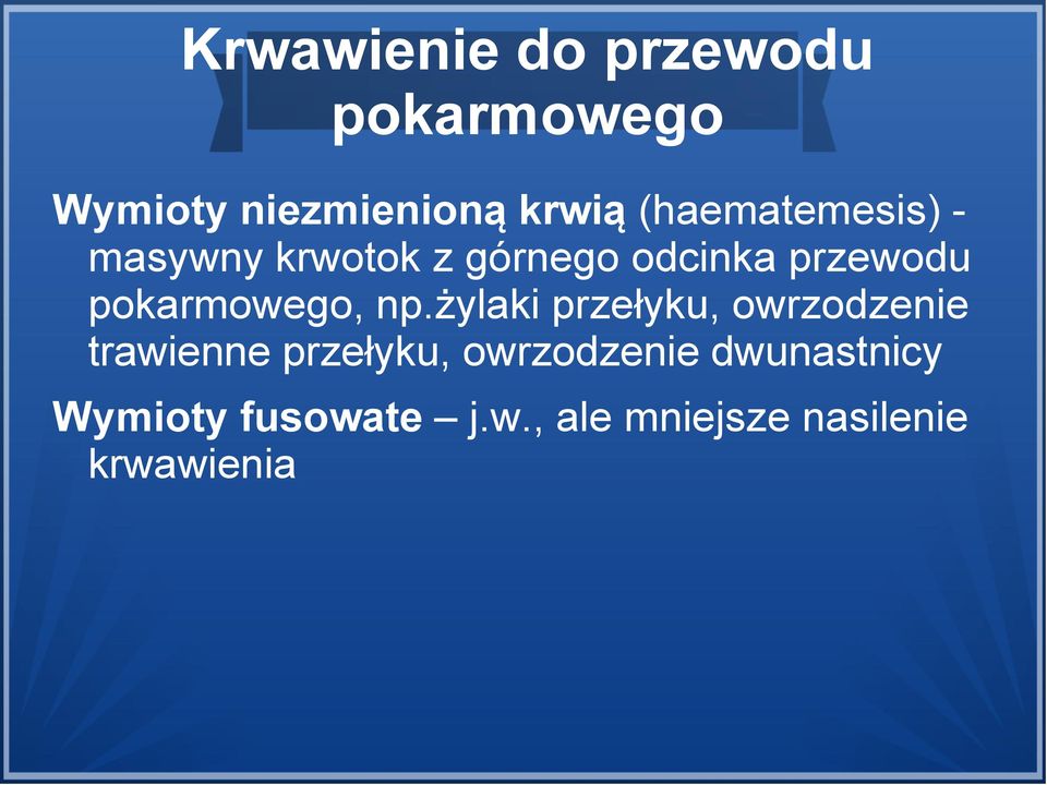 pokarmowego, np.
