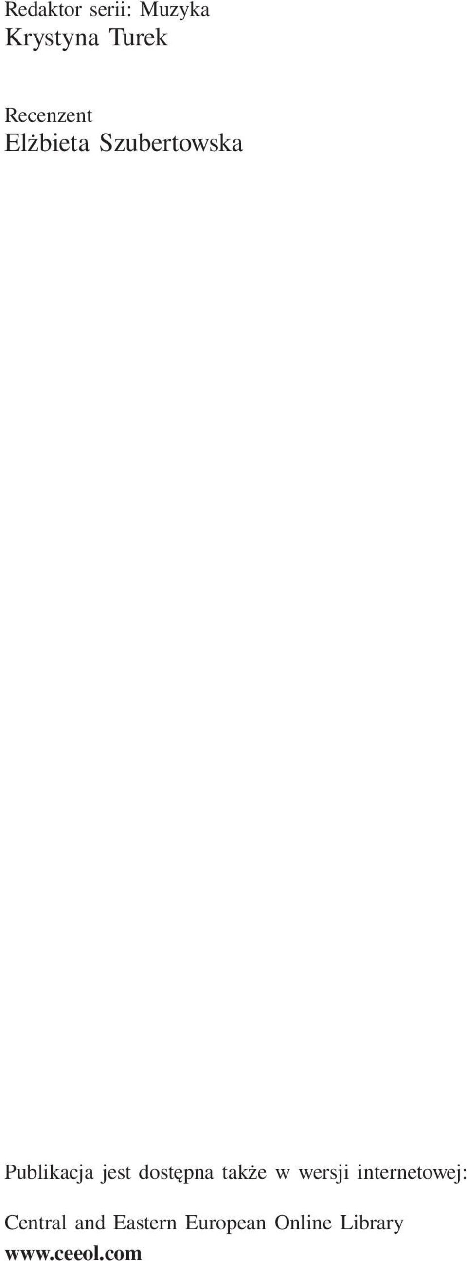 jest dostępna także w wersji internetowej: