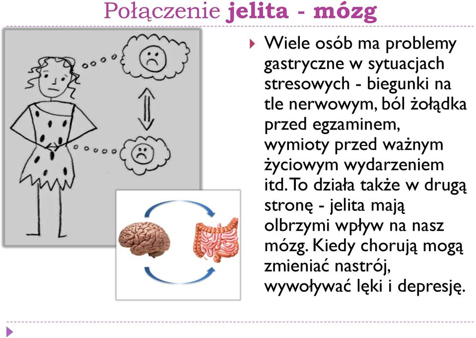 przed ważnym życiowym wydarzeniem itd.