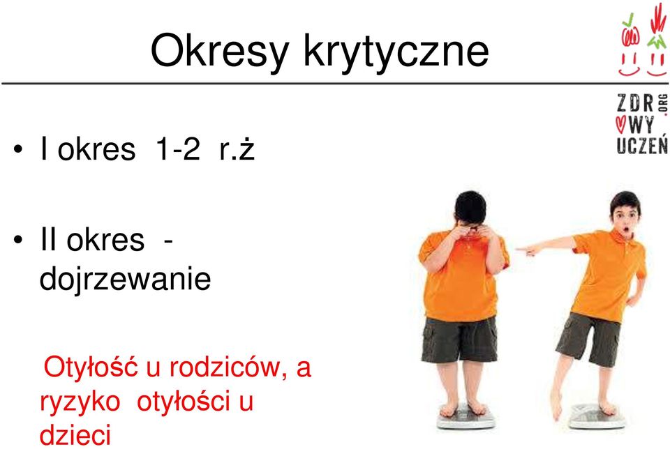 ż II okres - dojrzewanie