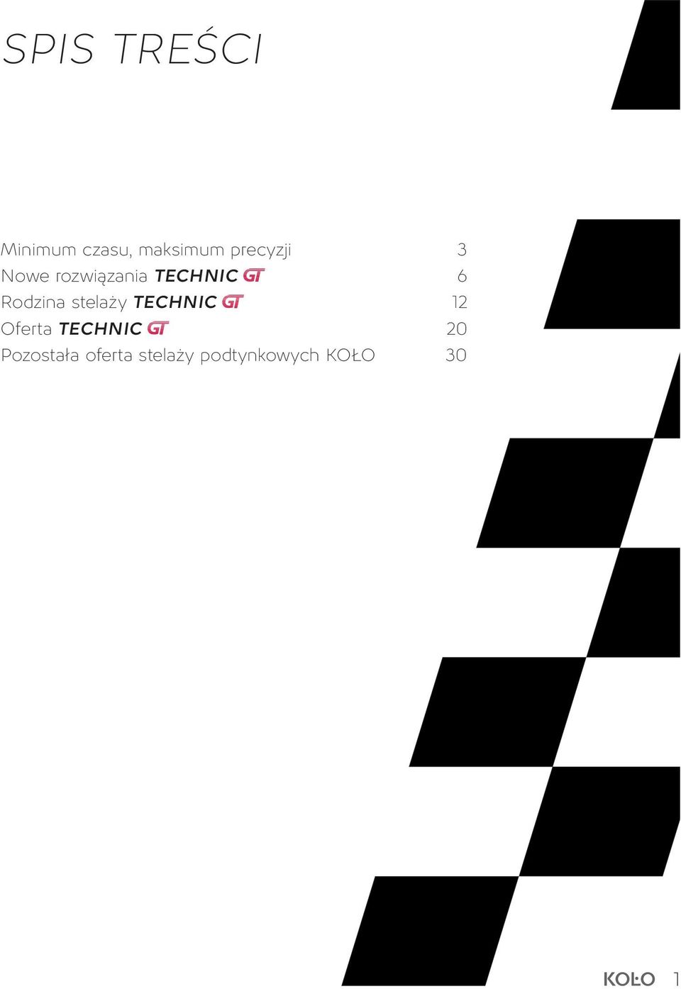 Rodzina stelaży TECHNIC 12 Oferta TECHNIC