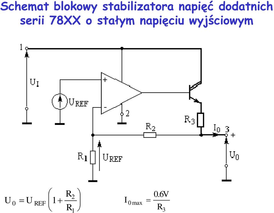 stałym napięciu wyjściowym 0