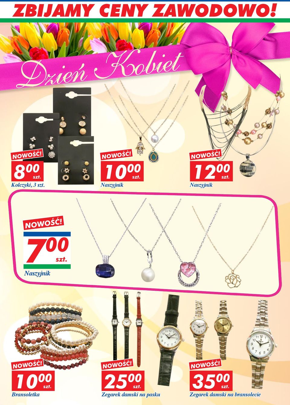 Bransoletka 25 00 Zegarek damski na