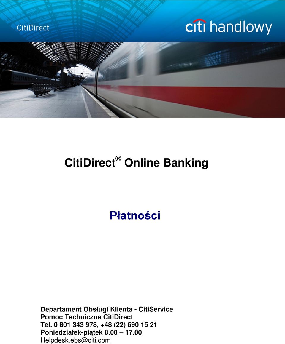 CitiDirect Tel.