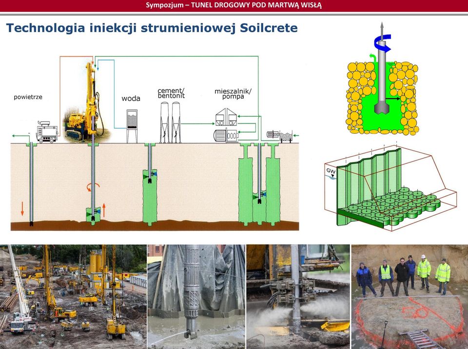 powietrze woda cement/