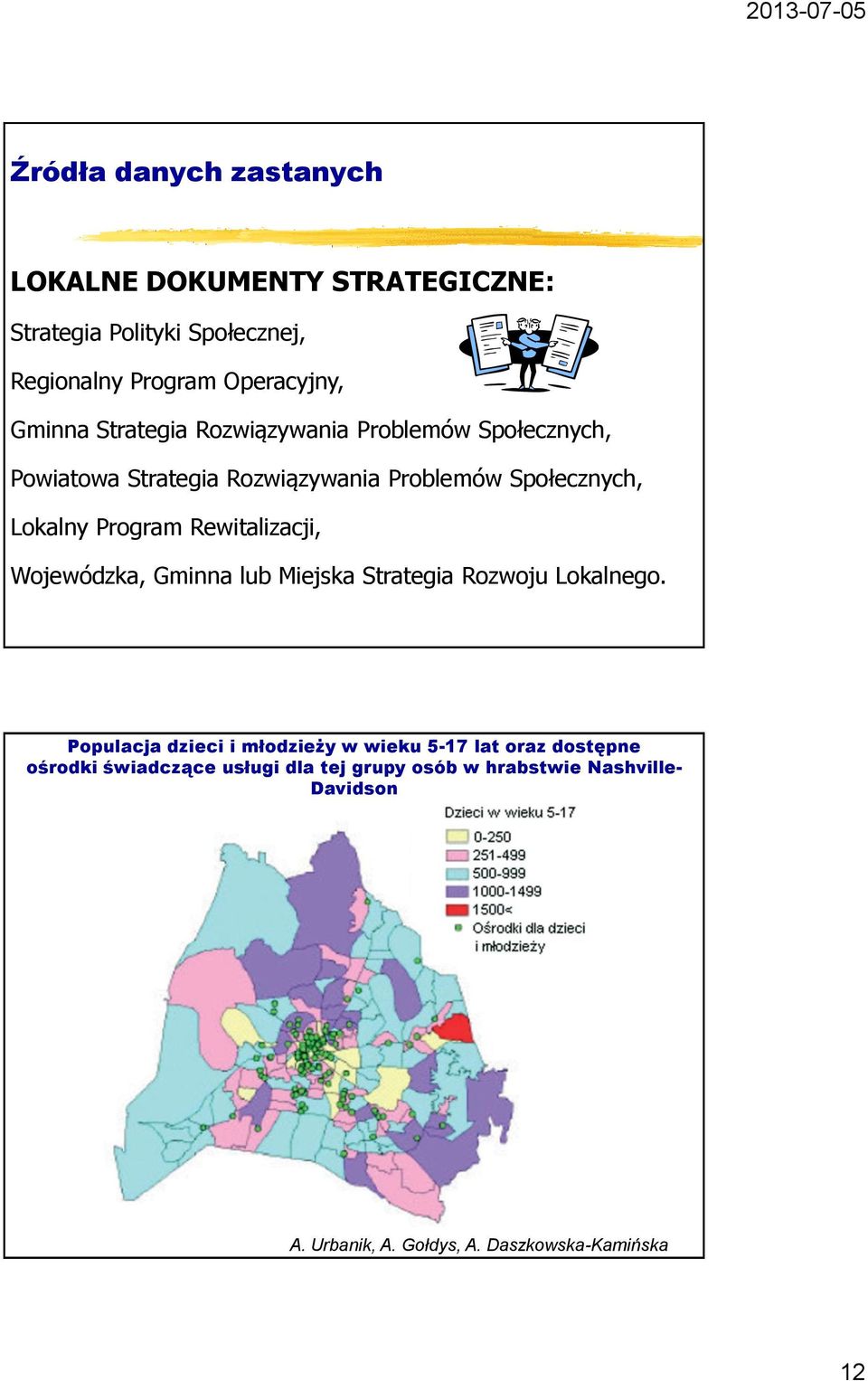 Rewitalizacji, Wojewódzka, Gminna lub Miejska Strategia Rozwoju Lokalnego.