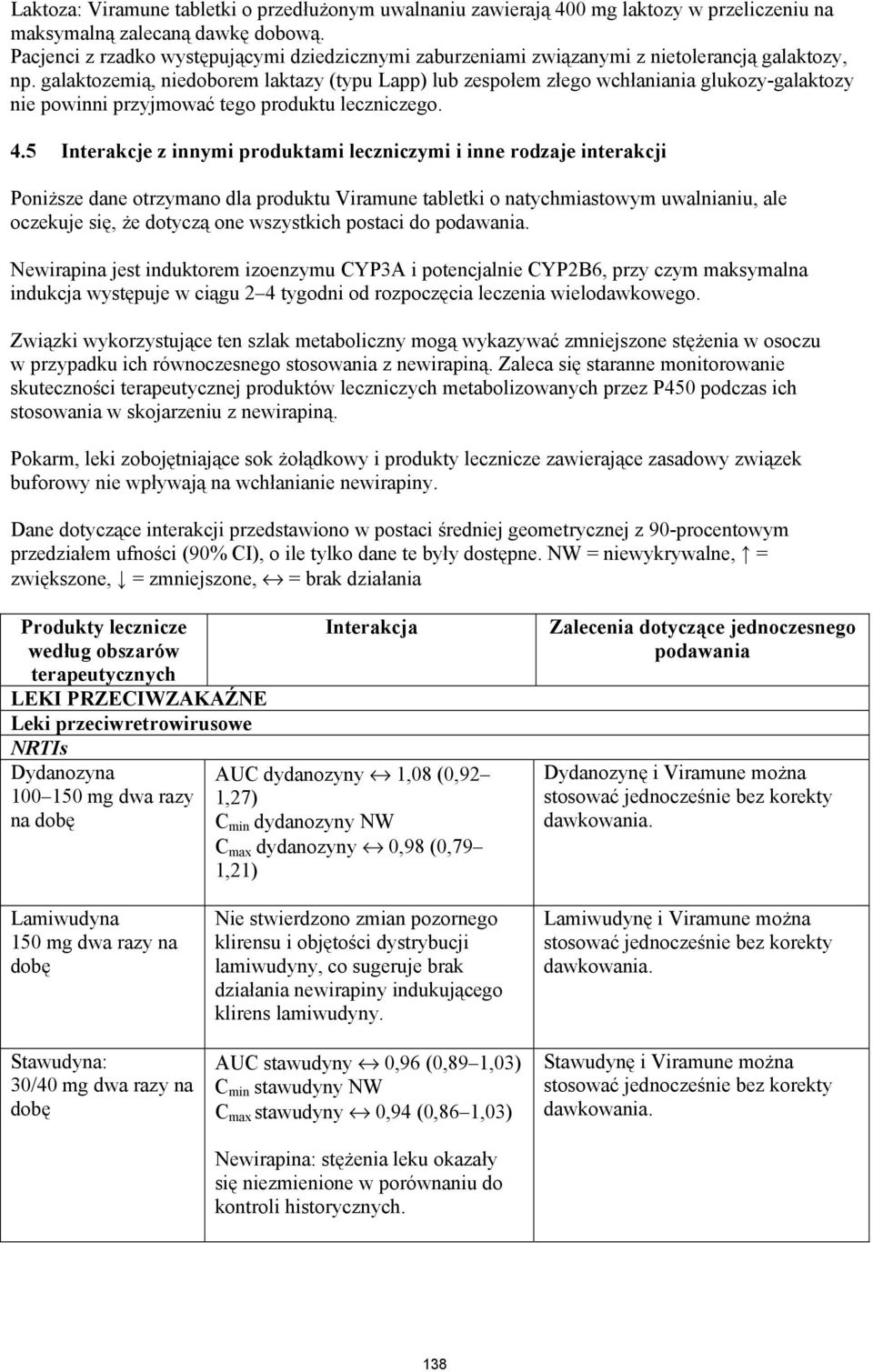galaktozemią, niedoborem laktazy (typu Lapp) lub zespołem złego wchłaniania glukozy-galaktozy nie powinni przyjmować tego produktu leczniczego. 4.