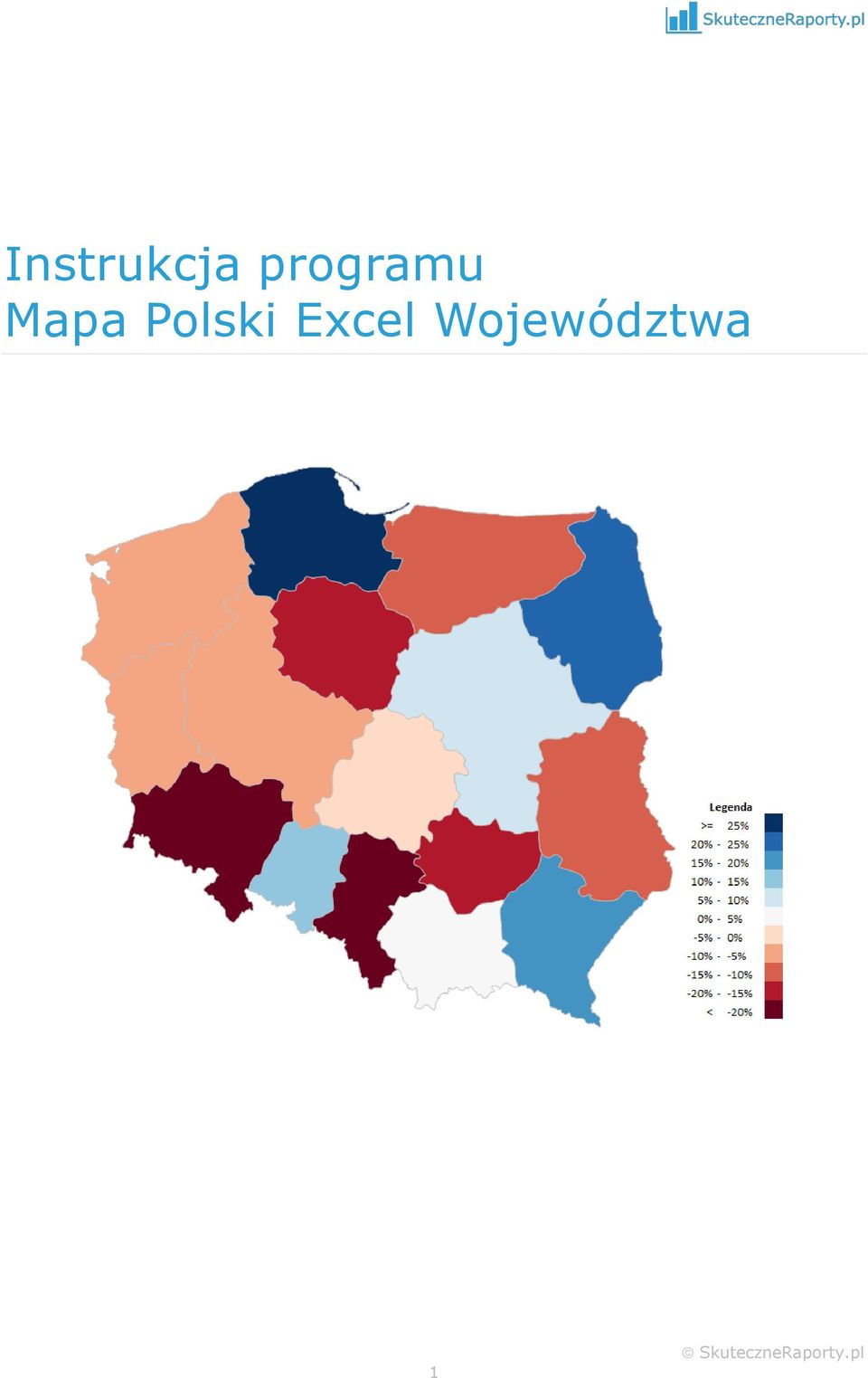 Mapa Polski