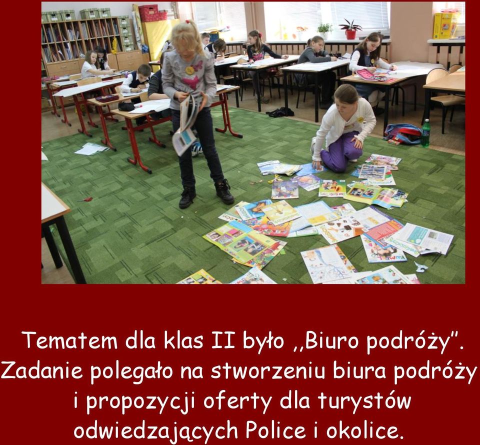 Zadanie polegało na stworzeniu biura