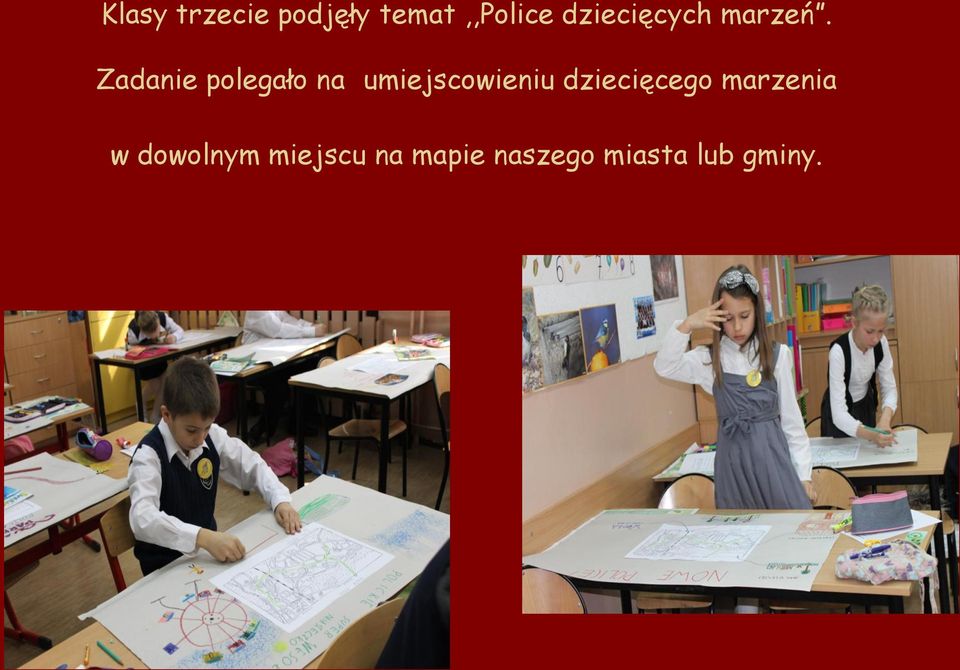 Zadanie polegało na umiejscowieniu