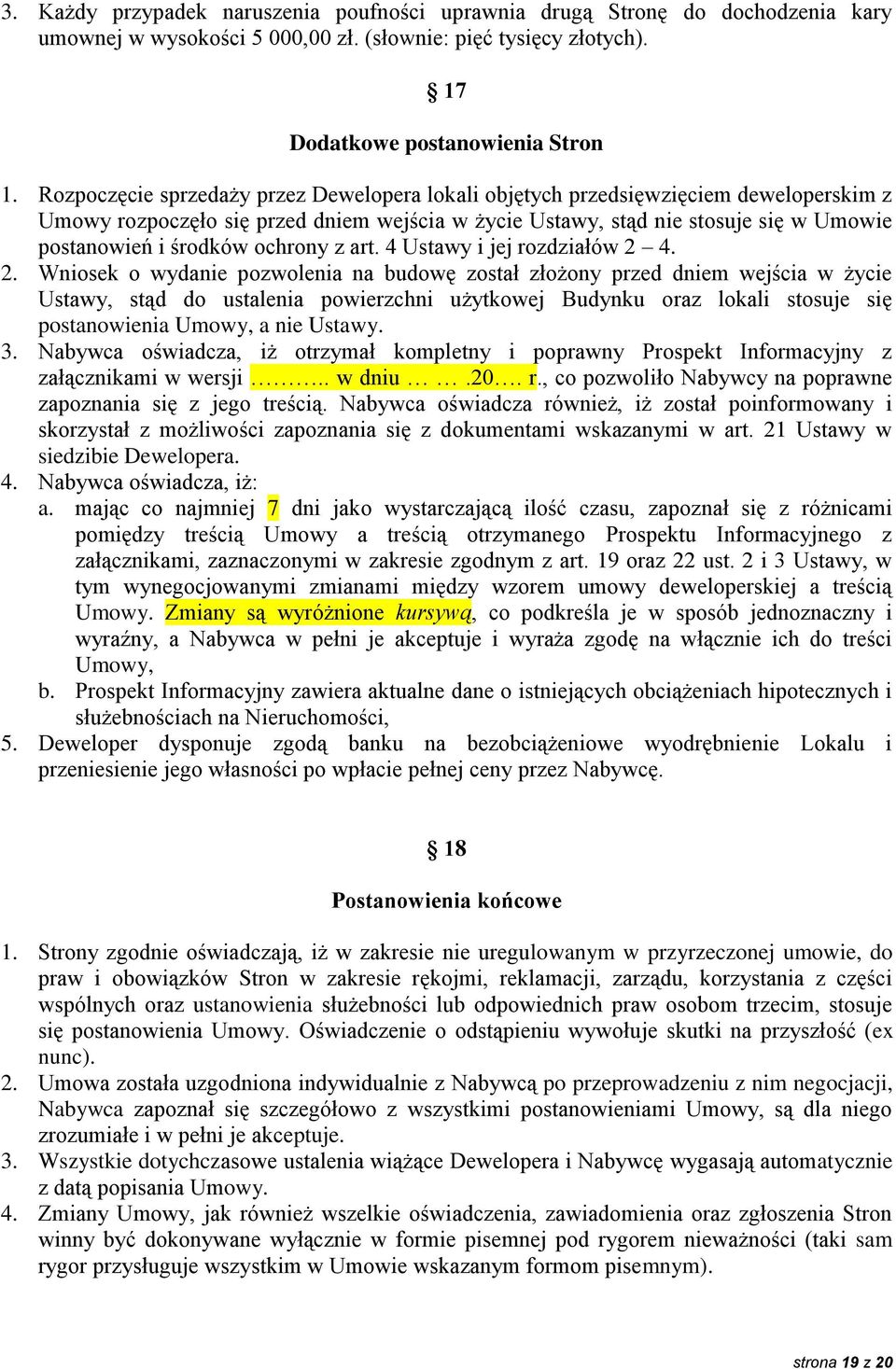 ochrony z art. 4 Ustawy i jej rozdziałów 2 