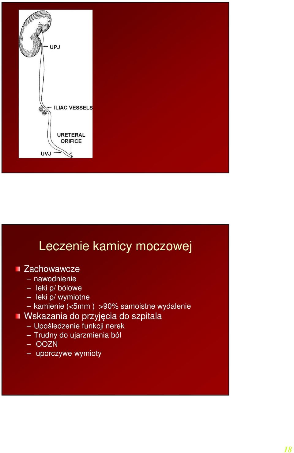 wydalenie Wskazania do przyjęcia do szpitala Upośledzenie