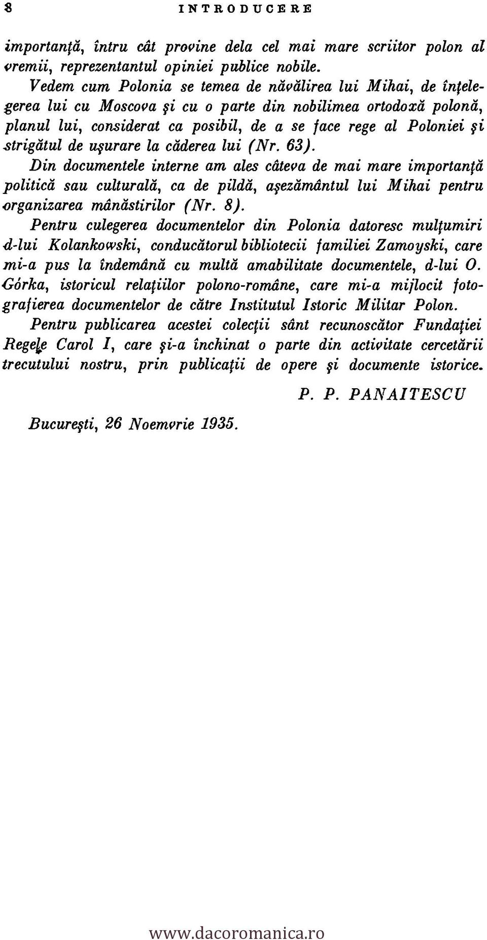 strigatul de ufurare la caderea lui (Nr. 63).