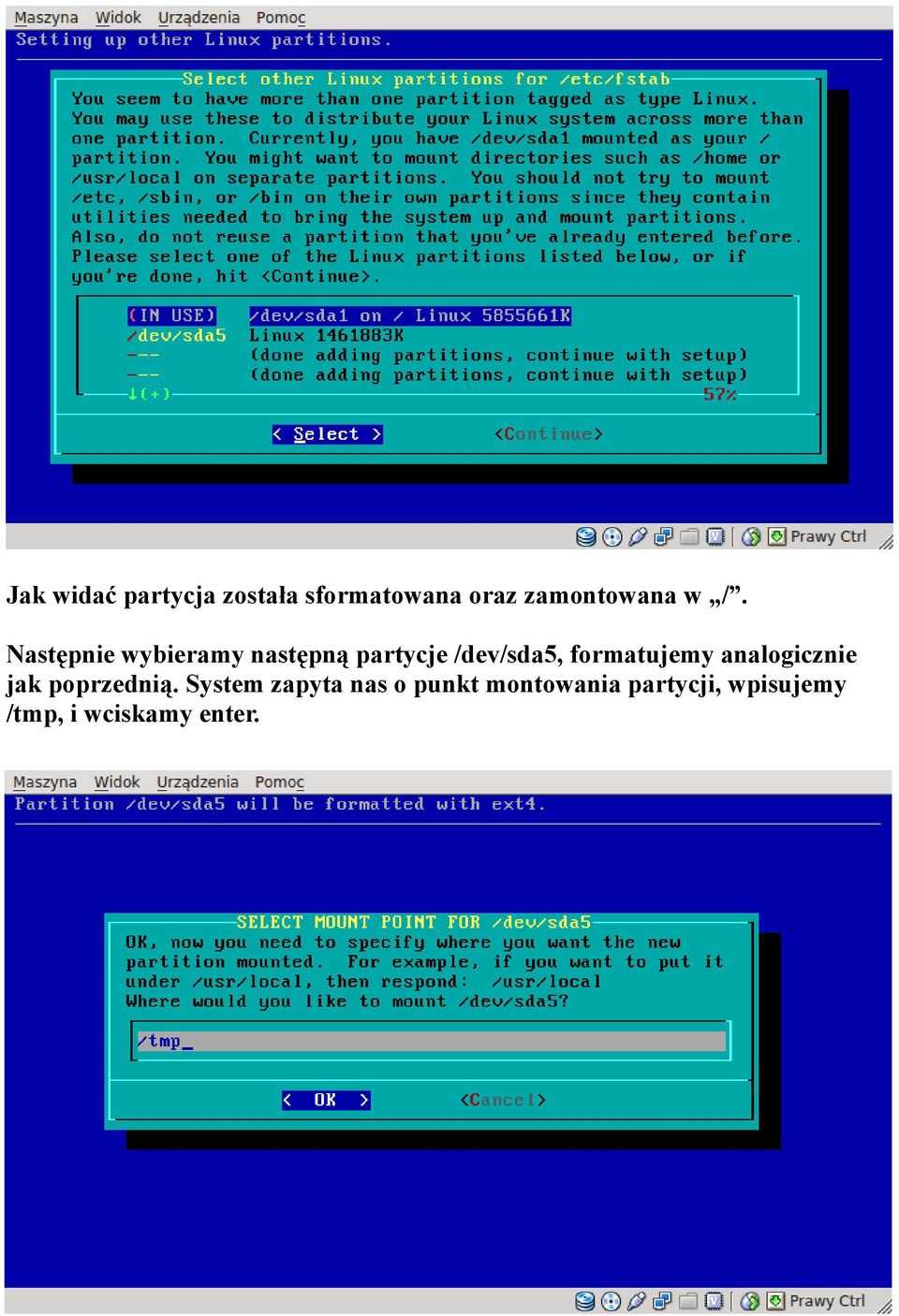 formatujemy analogicznie jak poprzednią.