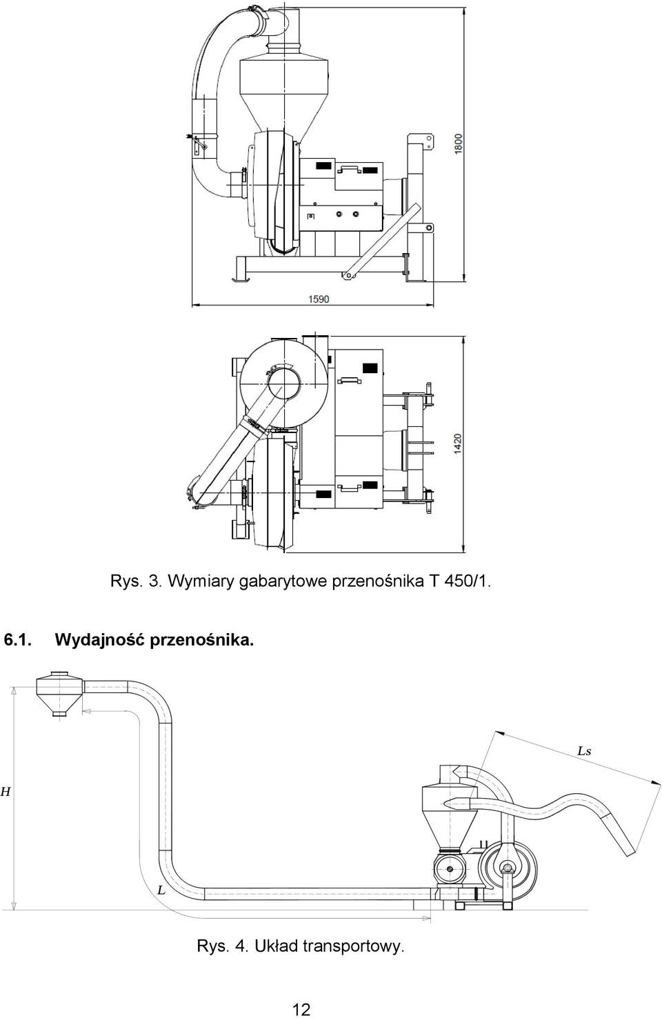 przenośnika T 450/1.