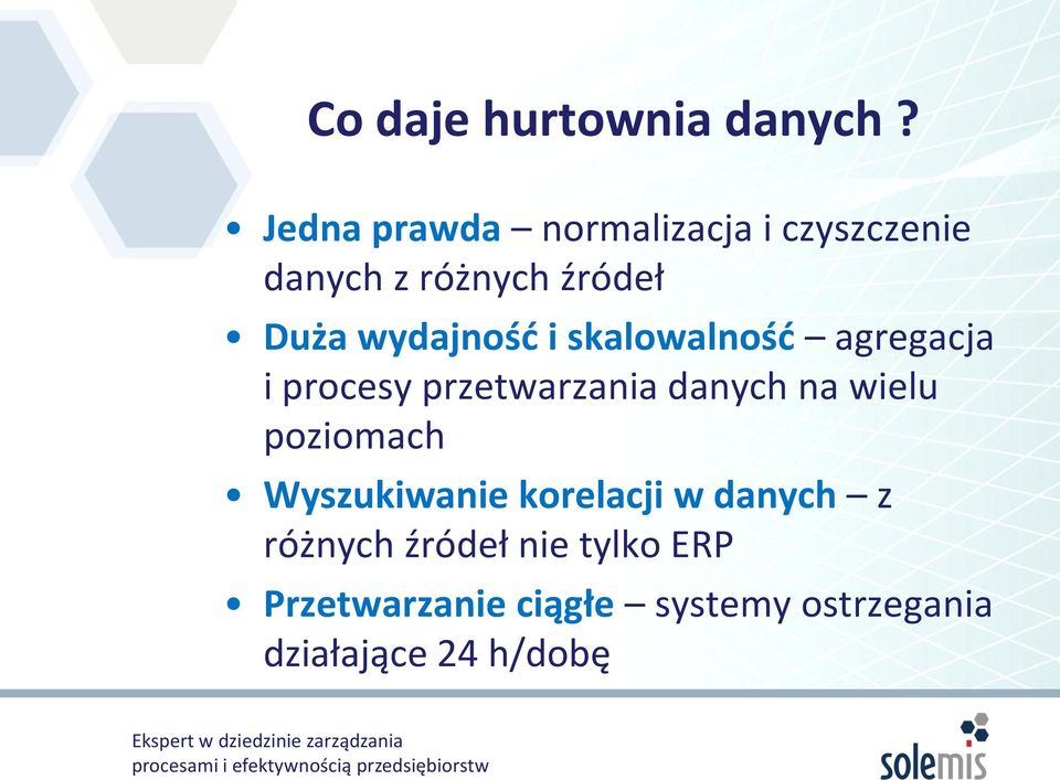 wydajność i skalowalność agregacja i procesy przetwarzania danych na wielu