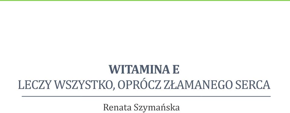 ZŁAMANEGO SERCA
