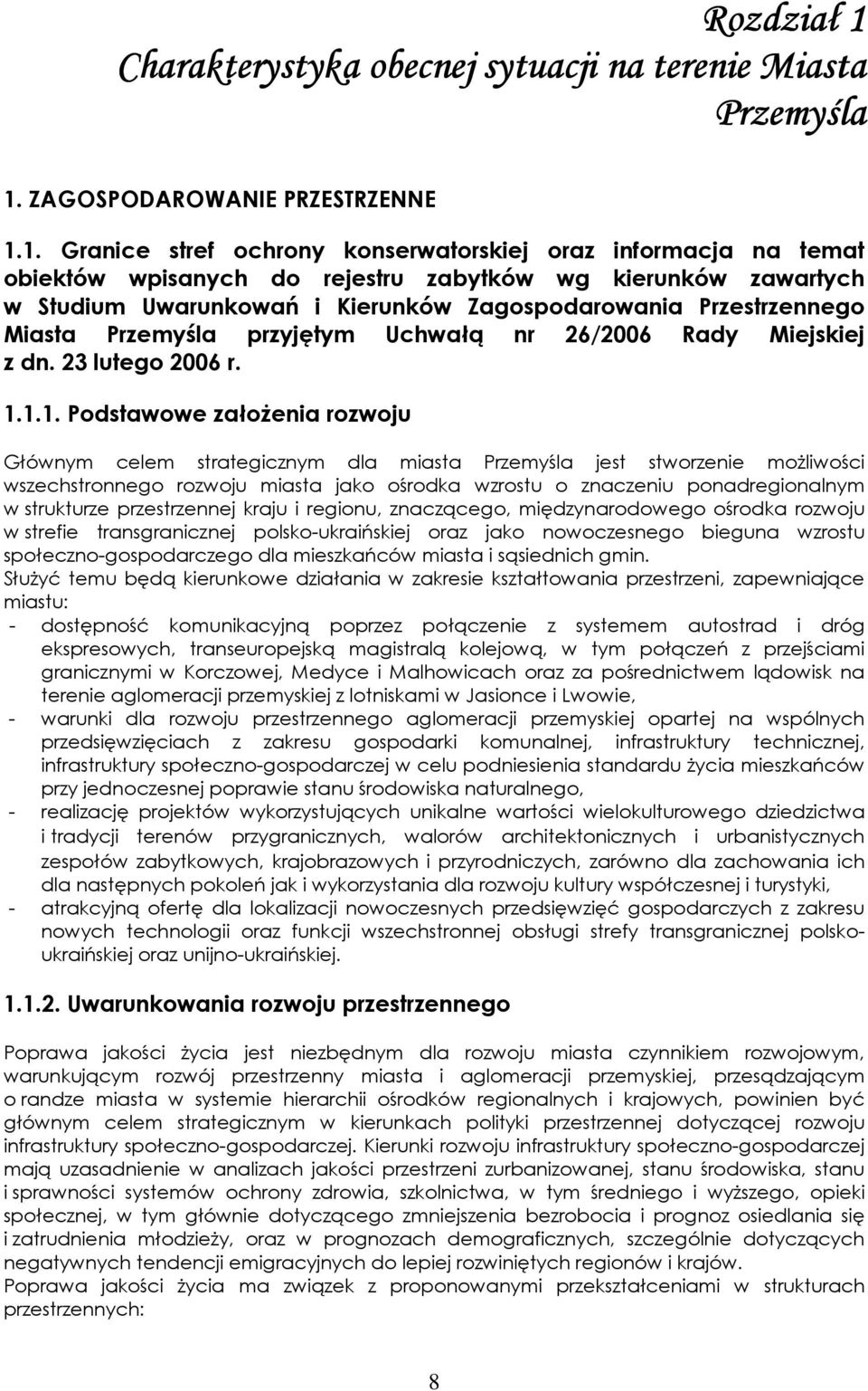 ZAGOSPODAROWANIE PRZESTRZENNE 1.
