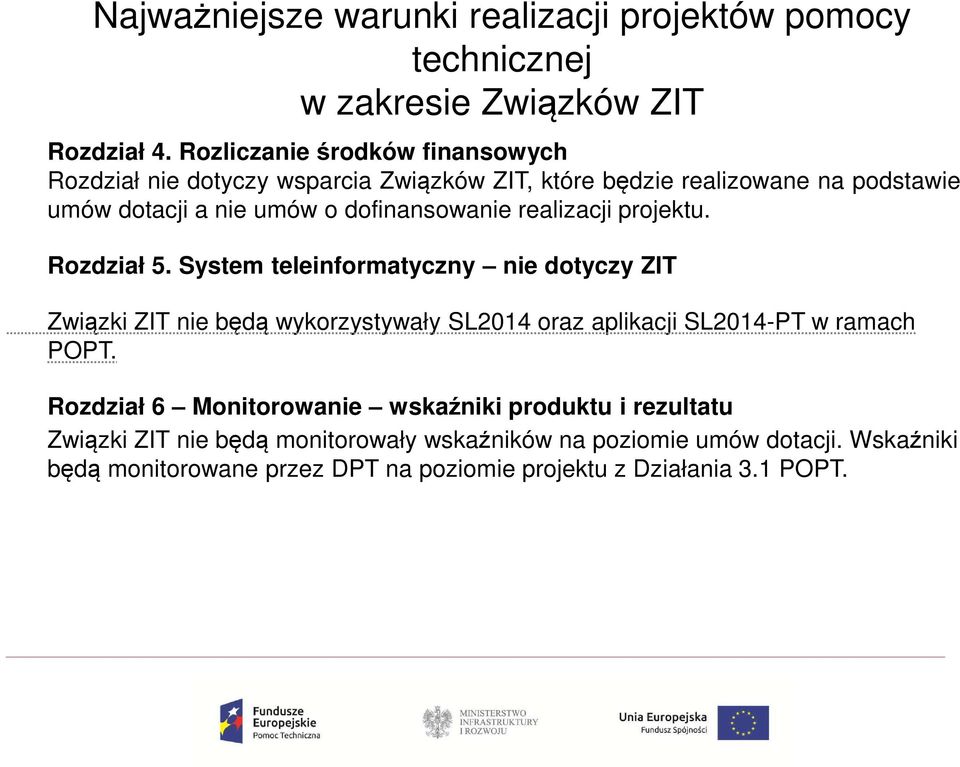realizacji projektu. Rozdział 5.