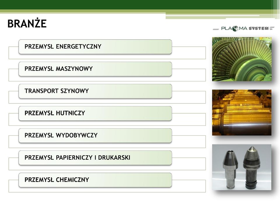 HUTNICZY PRZEMYSŁ WYDOBYWCZY PRZEMYSŁ