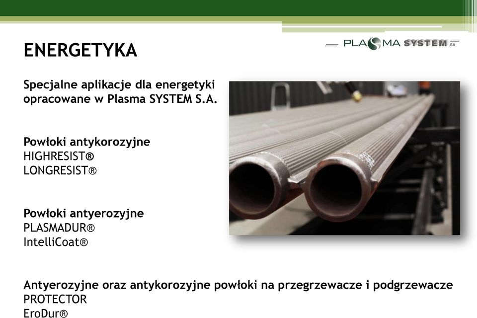 Powłoki antykorozyjne HIGHRESIST LONGRESIST Powłoki