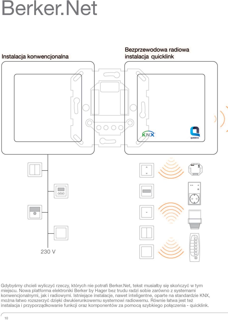 Istniejące instalacje, nawet inteligentne, oparte na standardzie KNX, można łatwo rozszerzyć dzięki dwukierunkowemu