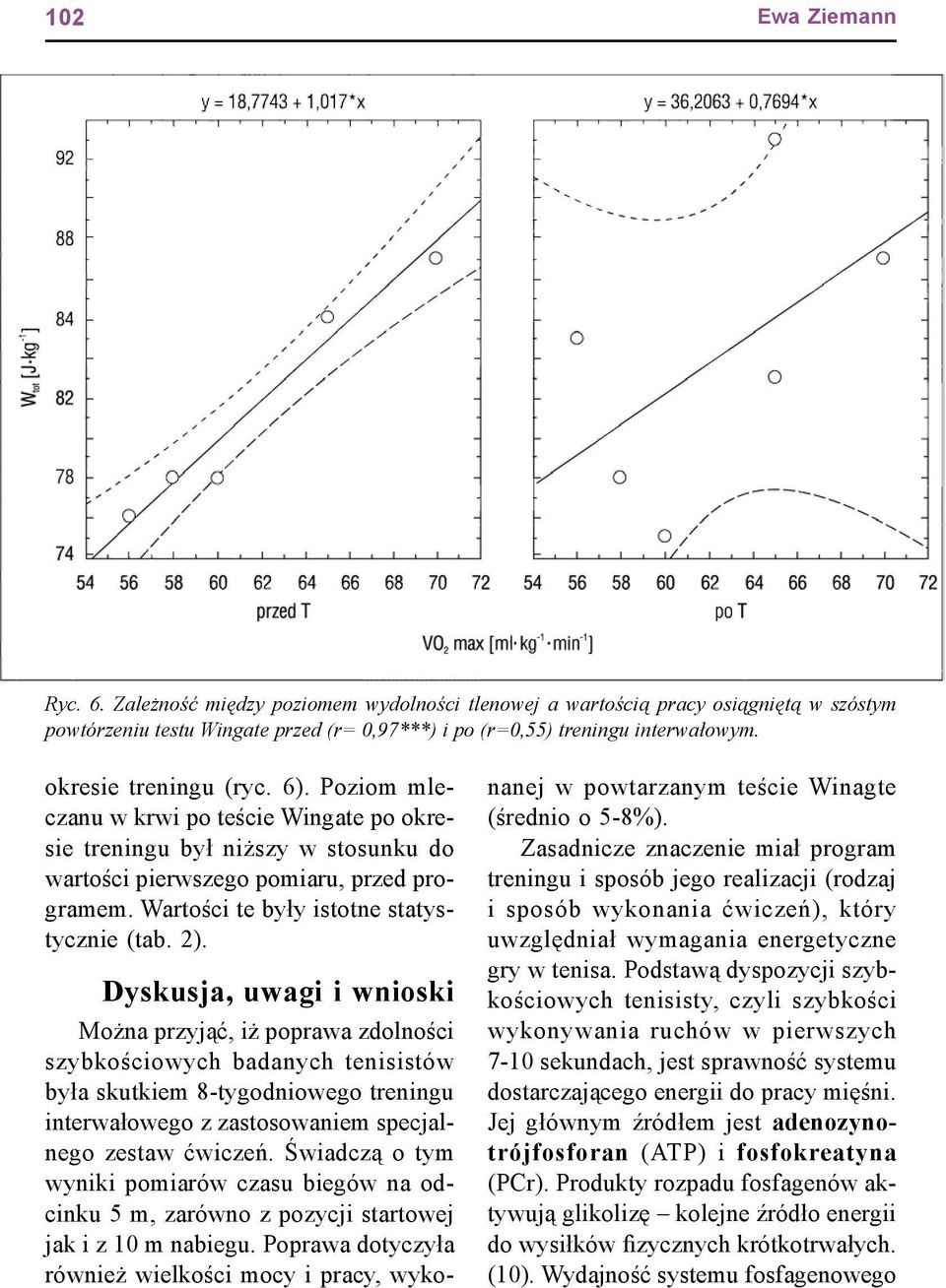 Wartości te były istotne statystycznie (tab. 2).
