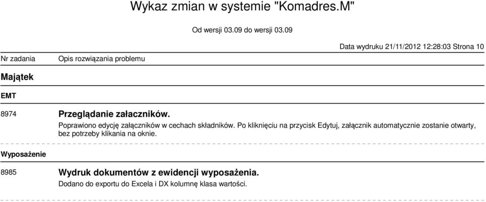 Po kliknięciu na przycisk Edytuj, załącznik automatycznie zostanie otwarty, bez potrzeby