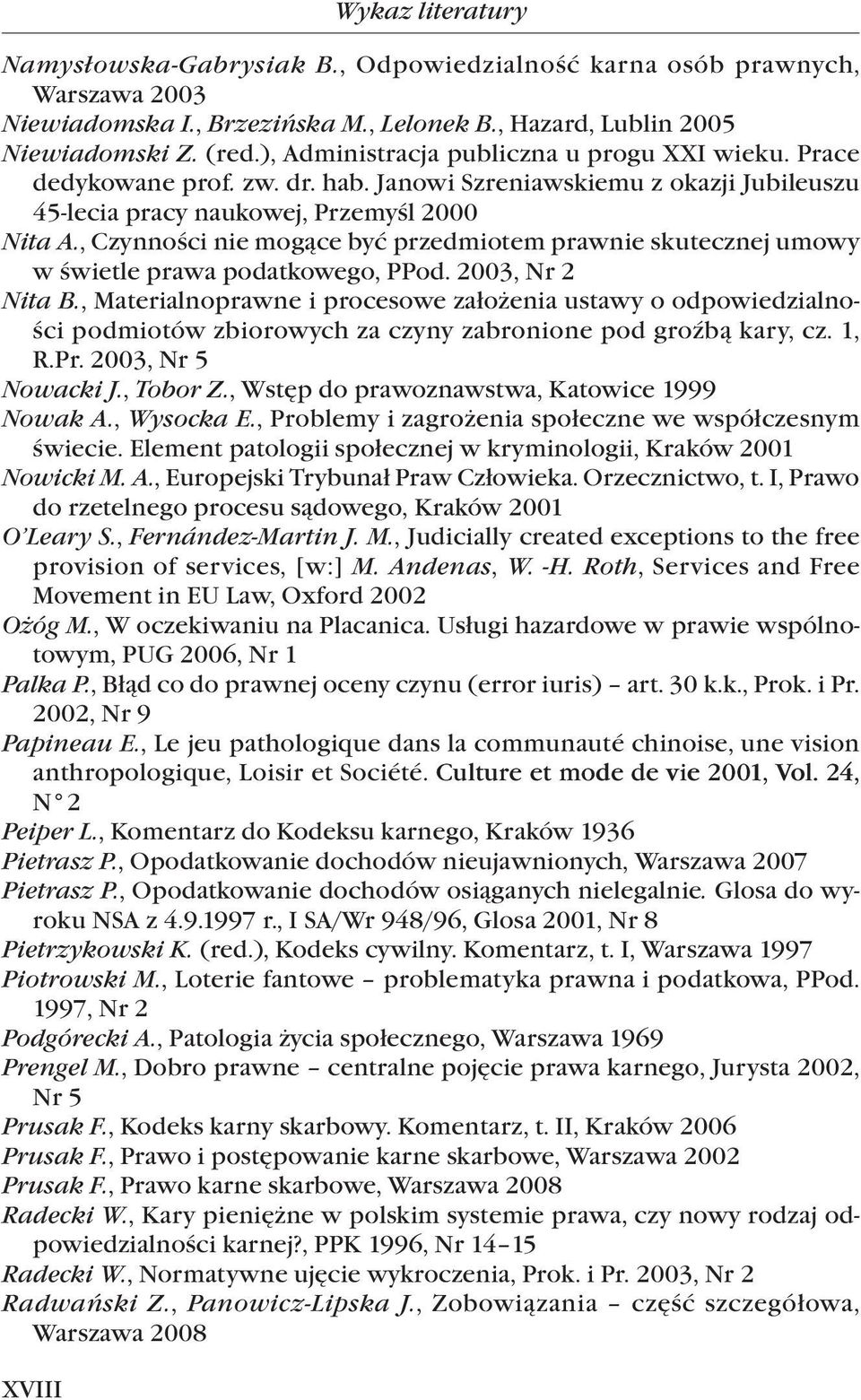 , Czynności nie mogące być przedmiotem prawnie skutecznej umowy w świetle prawa podatkowego, PPod. 2003, Nr 2 Nita B.