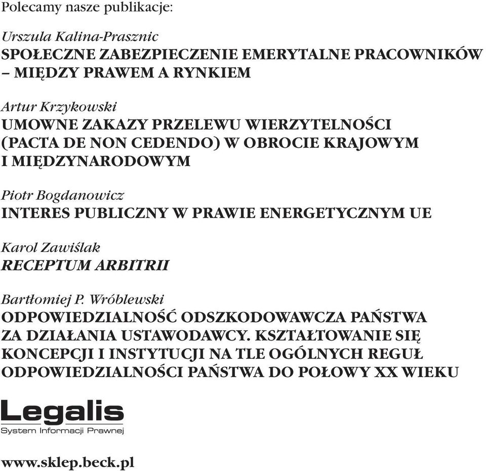 PUBLICZNY W PRAWIE ENERGETYCZNYM UE Karol Zawiślak RECEPTUM ARBITRII Bartłomiej P.