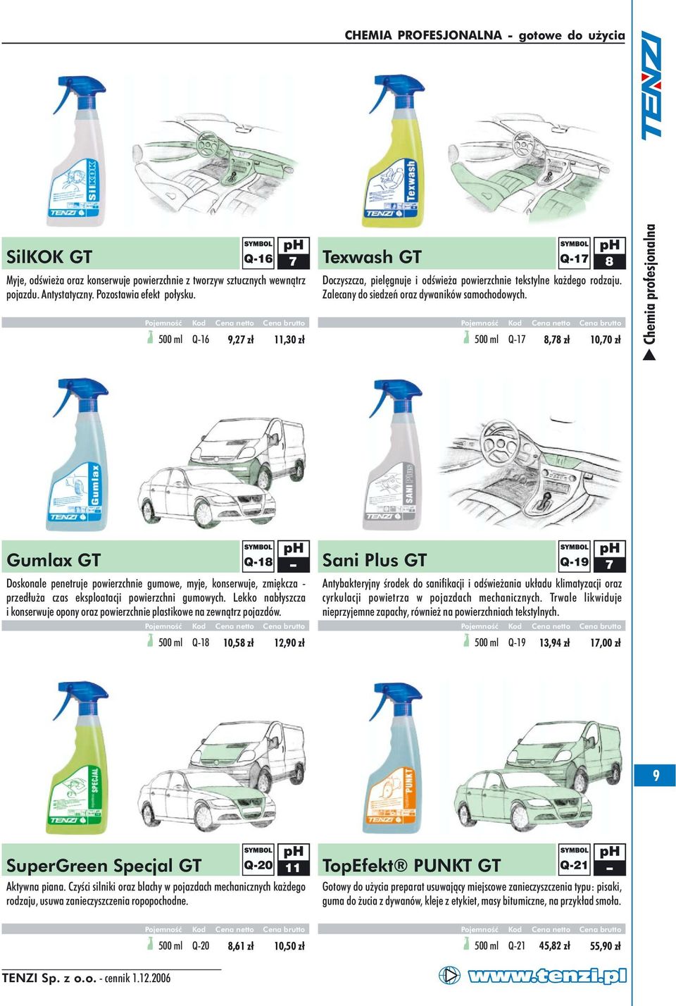 500 ml Q17 Cena netto 8,78 zł 8 Cena brutto 10,70 zł Gumlax GT Q Doskonale penetruje powierzchnie gumowe, myje, konserwuje, zmiękcza przedłuża czas eksploatacji powierzchni gumowych.