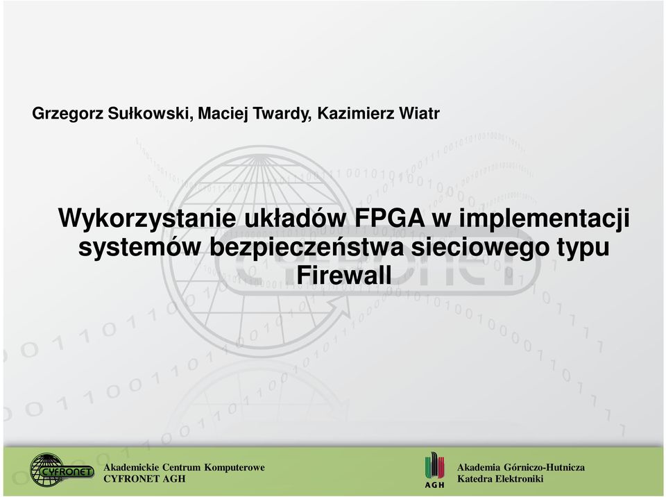 układów FPGA w implementacji